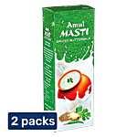 Amul Masti Buttermilk - Spice 2 x 200 ml Multipack