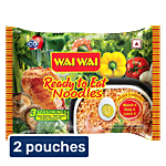 Wai Wai Ready To Eat Chicken Flavoured Instant Noodles 2x65 g Multipack