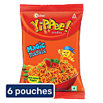 Sunfeast YiPPee! YiPPee! Magic Masala Instant Noodles With Added Veggies 6x23.5 g (Multipack)