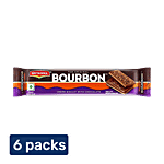 Britannia The Original Bourbon Creme Biscuit - With Chocolate 6 x 20 g Multipack