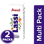 Amul Lassi - Rose Flavour, Source of Calcium & Protein 2 x 200 ml Multipack