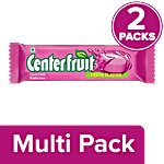 Center Fruit Liquid Filled Bubble Gum - Fruit Flavour 2 x 23.6 g Multipack