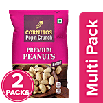 Cornitos Pop N Crunch Premium Salted Peanuts 2 x 34 g Pouch (Multipack)