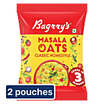 Bagrry's Masala Oats - Classic Home Style 2 x 40 g Multipack