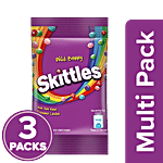 Skittles Wild Berry Bite Size Fruit Flavoured Candies 3 x 9 g Multipack
