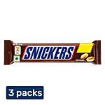 Snickers Chocolate Bar 3 x 12 g Multipack