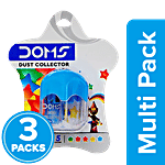 Doms Dust Collector Sharpener - Durable & Long Lasting 3 x 1 pc Multipack