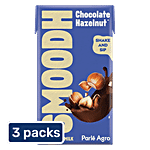 Smoodh Hazelnut Chocolate Flavoured Milk 3 x 80 ml Multipack