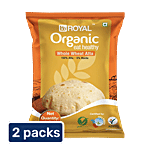 bb Royal Organic Whole Wheat Atta 2 x 1 kg Multipack