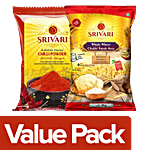 Srivari Chilli Powder + Whole Wheat Chakki Atta Combo (2 Items)