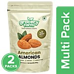 Grocery Farm American Almonds - Premium & Hand Picked, Natural 2 X 500 g Multipack