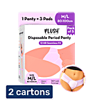 Plush Disposable Period Panties For Heavy Flow - M/L 2x5 pcs (Multipack)