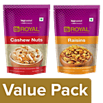 bb Royal Raisins Indian & Cashew Whole Combo, 200 Each 2 X 200 g Combo
