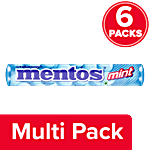 Mentos Chewy Dragees - Mint 6 x 36.4 g Multipack