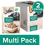 Sheba Fish With Dry Bonito Flavour Wet Cat Food 2x420 g (Multipack)