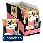 Sheba Fine Premium Chicken Loaf Kitten Wet Cat Food - 2-12 Months 2x980 g (Multipack)