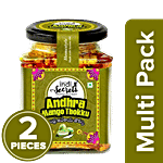 indiSecrets Andhra Mango Thokku 2 x 250 g Multipack
