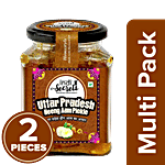 indiSecrets Uttar Pradesh Heeng Aam Pickle 2x250 g Multipack