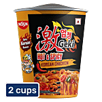 Nissin Geki - Hot & Spicy Korean Chicken Flavoured Ramen Cup Noodles 2x70 g Cup Multipack