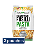 Chefs Basket Durum Wheat Fusilli Pasta 2x500 g (Multipack)