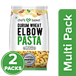 Chefs Basket Durum Wheat Elbow Pasta 2x500 g (Multipack)