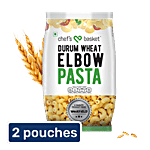 Chefs Basket Durum Wheat Elbow Pasta 2x500 g (Multipack)