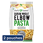 Chefs Basket Durum Wheat Elbow Pasta 2x500 g (Multipack)