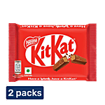 Nestle KitKat 4 Fingers Choco Coated Wafer Bar 2x38.5 g (Multipack)