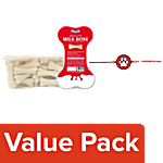 bb Combo Drools Absolute Milk Bone Dog Treats300 g+eCraftIndia Pet Rakhi 1pc Combo 2 items