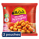 McCain Chilli Garlic Potato Bites 2x420 g Multipack