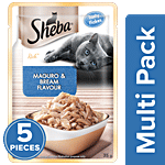 Sheba Maguro & Bream Flavour Wet Cat Food 5x35 g (Multipack)