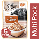 Sheba Fish With Sasami Wet Cat Food 5x35 g (Multipack)