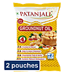 Patanjali Groundnut Oil 2x750 g (Multipack)