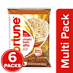 Fortune Chakki Fresh Atta 6 x 5 kg Multipack