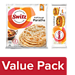 Switz Puff Dough Paratha 5 pcs + Kunafa Dough Or Shredded Filo 500 g Combo 2 Items
