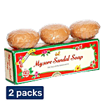 Mysore Sandal Bathing Soap 6 x 150 g Multipack