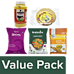 bb Combo GuruvayurPappadam+Ghee+SambarPowder+Palakkad RedMatta Boiled Rice+TurmericPowder Combo 5 items