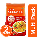 Tata Soulfull Masala Oats+ - With Millets, Tomato Twist 2 x 500 g Multipack