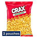 Crax Moong Dal Namkeen 3x160 g (Multipack)