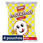 Crax Natkhat Classic Wheat Puffs 4x63 g (Multipack)