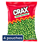Crax Mast Matar Namkeen 4x160 g (Multipack)