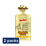 Tasties Sandwich Bread 2 x 400 g Multipack