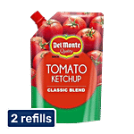 Del Monte Tomato Ketchup - Classic Blend 2 x 900 g Multipack