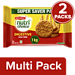 Britannia Nutri Choice Digestive High Fibre Biscuits 2 x 960 g (Multipack)