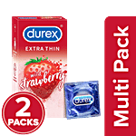 Durex Strawberry Flavoured Condom 2 x 10 pcs Multipack