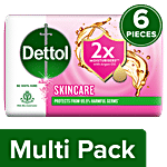 Dettol Skincare Soap 6 x 100 g Multipack