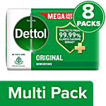 Dettol Original Soap 8 x 100 g Multipack