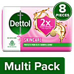 Dettol Skincare Soap 8 x 100 g Multipack