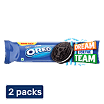 Cadbury Oreo Vanilla Flavour Creme Sandwich Biscuit 2x125.25 g (Multipack)