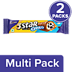 Cadbury 5 Star Oreo Centre Filled Chocolate Bar 2x40 g (Multipack)